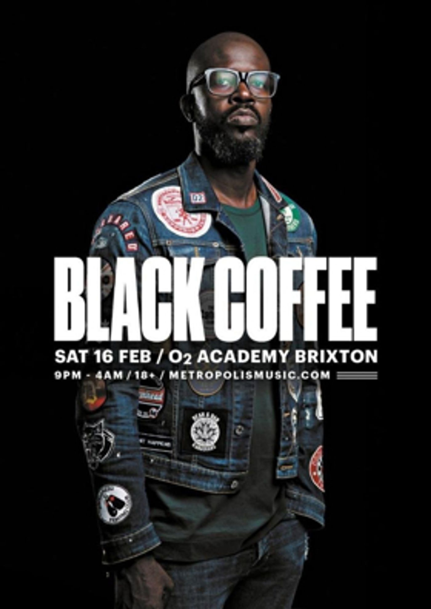 South African DJ Black Coffee Announces Headline Show at London's O2 Academy Brixton South African DJ Black Coffee Announces Headline Show at London's O2 Academy Brixton Image