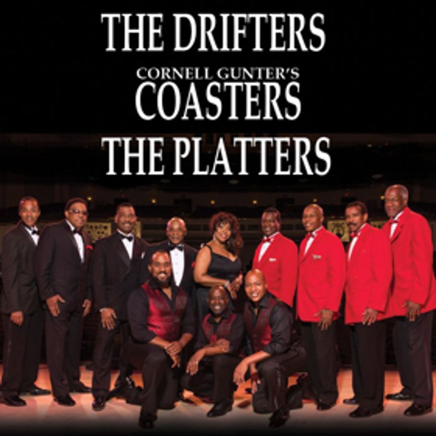 The Drifters, Cornell Gunter's Coasters And The Platters To Play Fox Cities P.A.C.  Image
