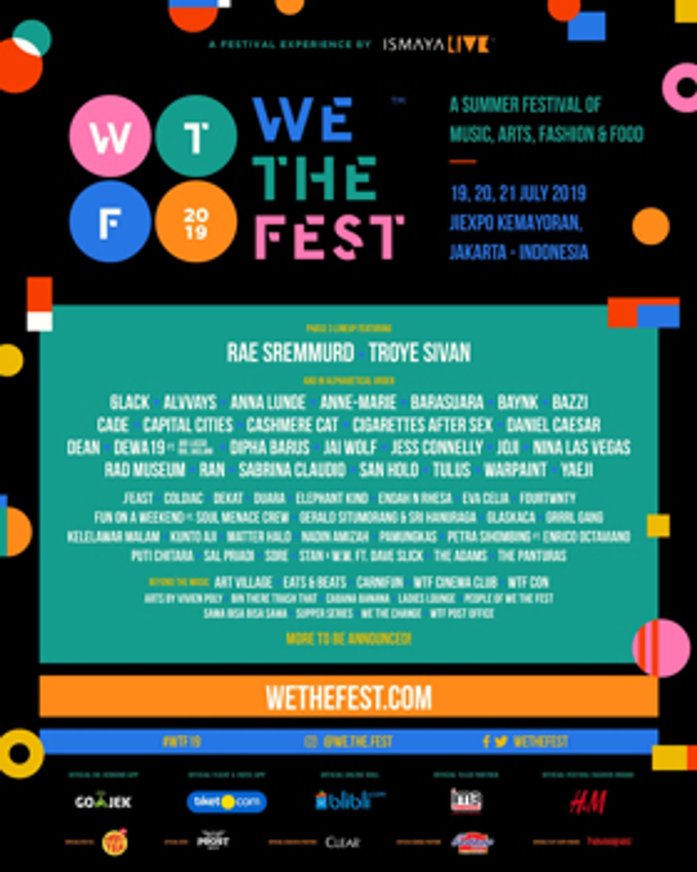 We The Fest Lineup Adds Bazzi, Nina Las Vegas, Warpaint  Image