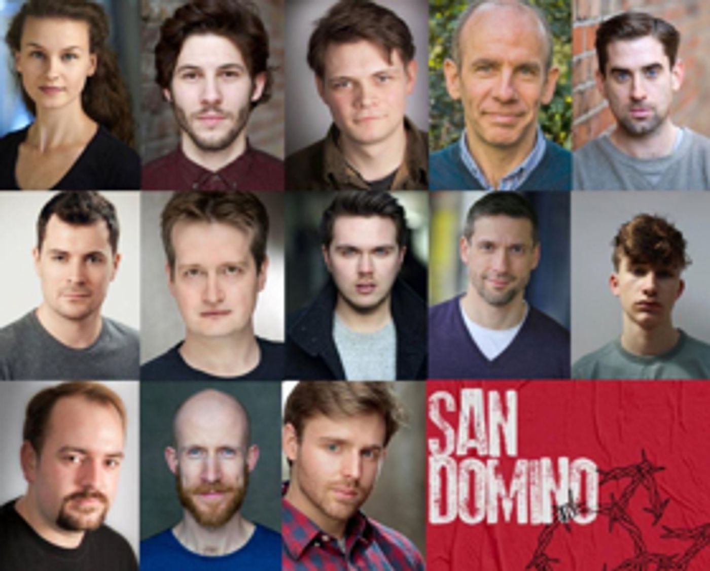 Final Casting Announced for New Musical Drama SAN DOMINO  Image