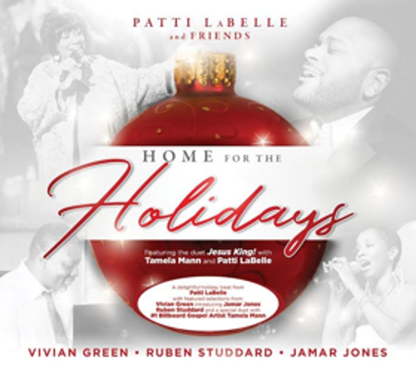 PATTI LABELLE AND FRIENDS - HOME FOR THE HOLIDAYS Available for the Holidays PATTI LABELLE AND FRIENDS - HOME FOR THE HOLIDAYS Available for the Holidays Image