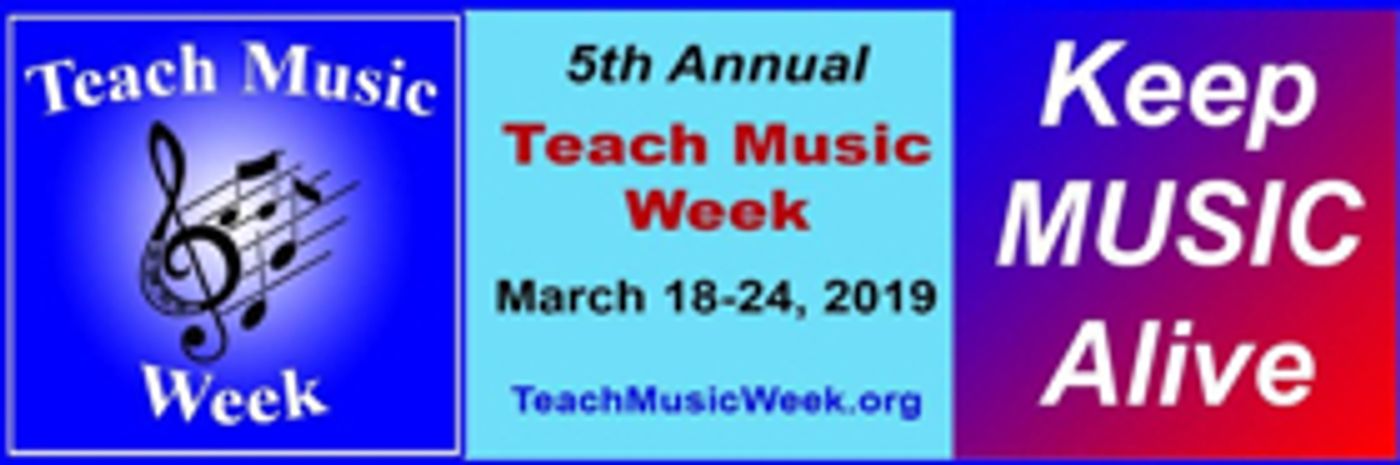 Keep Music Alive Announces 5th Annual Teach Music Week  Image
