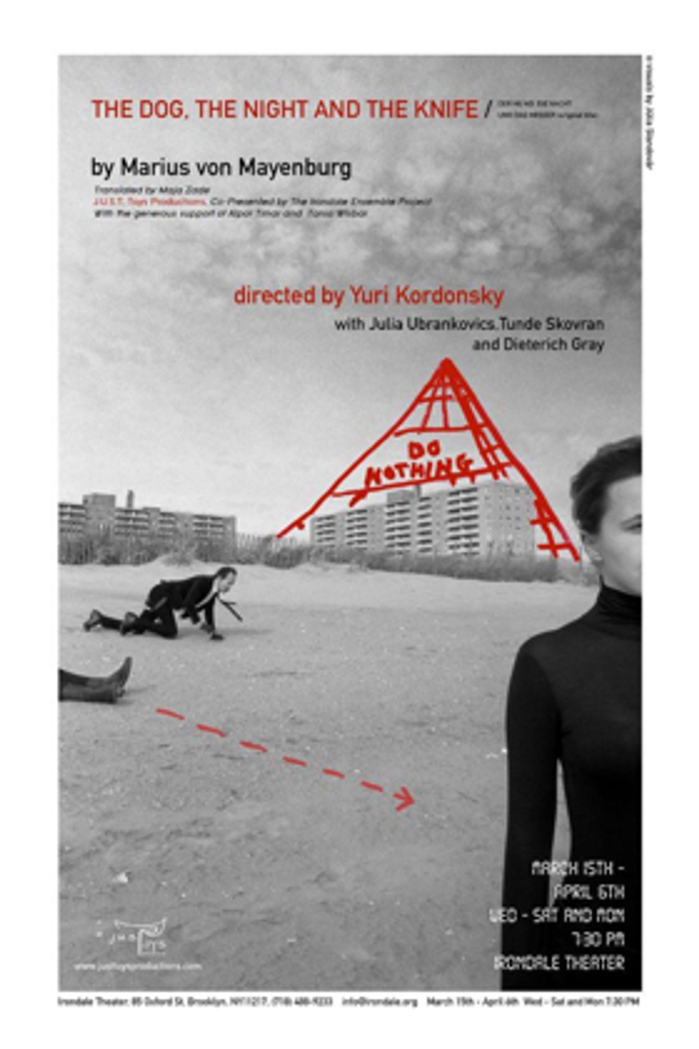 Germany's Most Cutting Edge Playwright Heads to New York  To Present Provocative US Premiere of THE DOG, THE NIGHT, AND THE KNIFE  Image