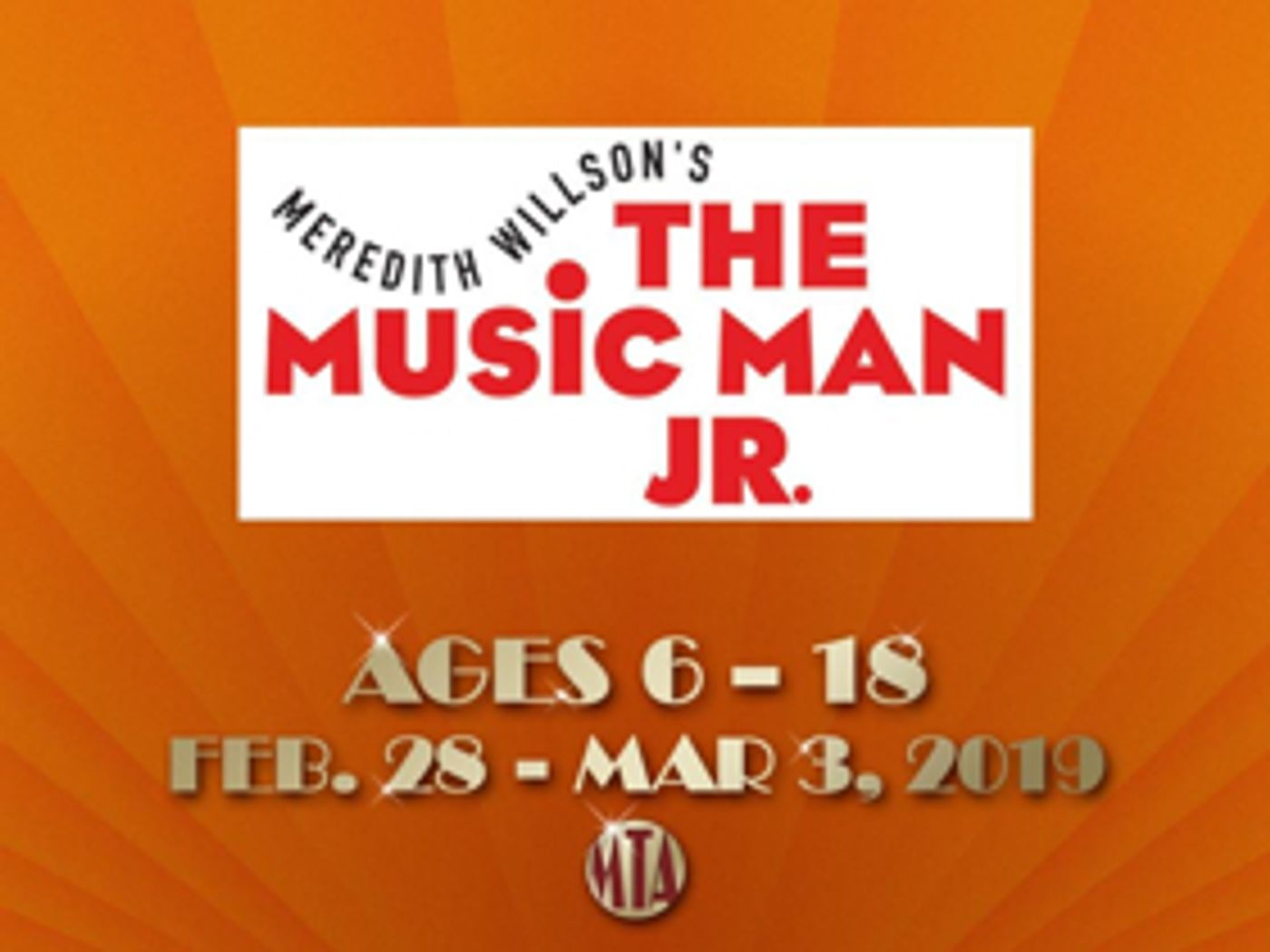 Musical Theatre of Anthem Presents THE MUSIC MAN JR.  Image