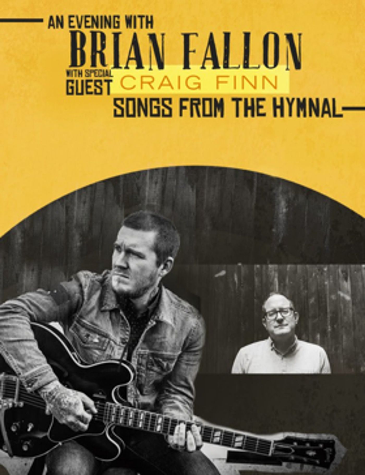 Brian Fallon & Craig Finn Announce Fall Tour Brian Fallon & Craig Finn Announce Fall Tour Image