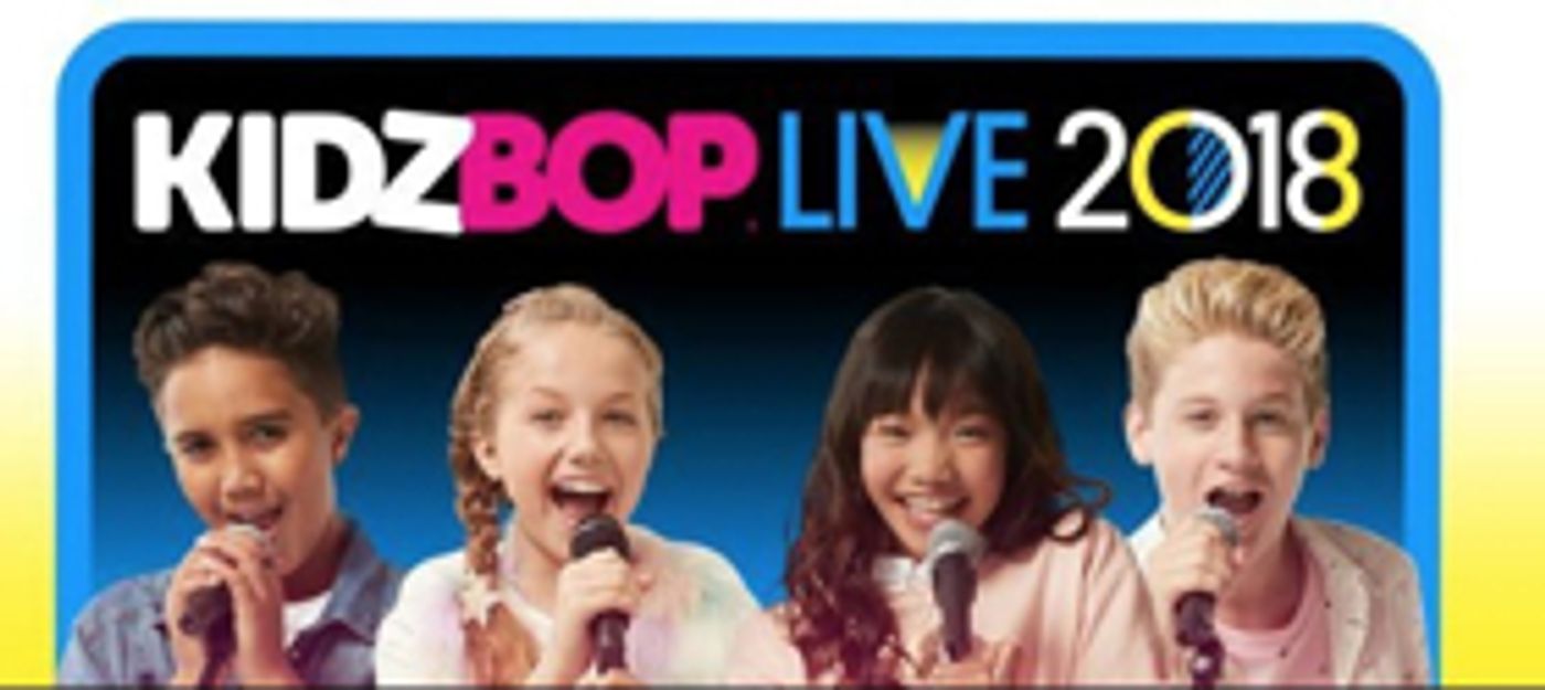 KIDZ BOP And Live Nation Announce All-New 'KIDZ BOP Live 2018' North American Tour KIDZ BOP And Live Nation Announce All-New 'KIDZ BOP Live 2018' North American Tour Image