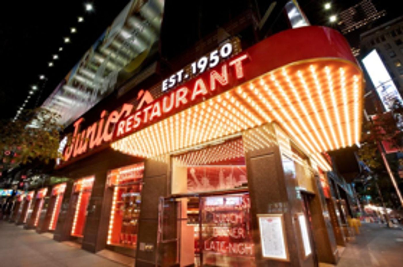 Celebrate JUNIOR'S RESTAURANTS 68th Anniversary with Specials on Tuesday 11/6 Celebrate JUNIOR'S RESTAURANTS 68th Anniversary with Specials on Tuesday 11/6 Image