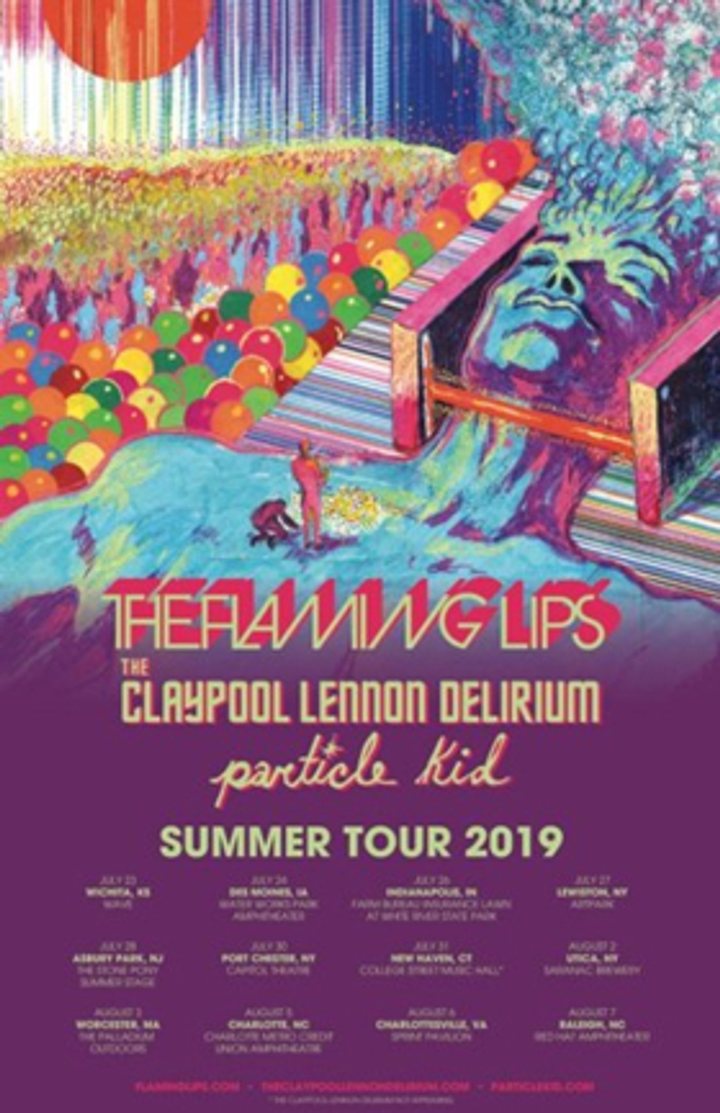 The Flaming Lips Confirm Summer 2019 Tour  Image