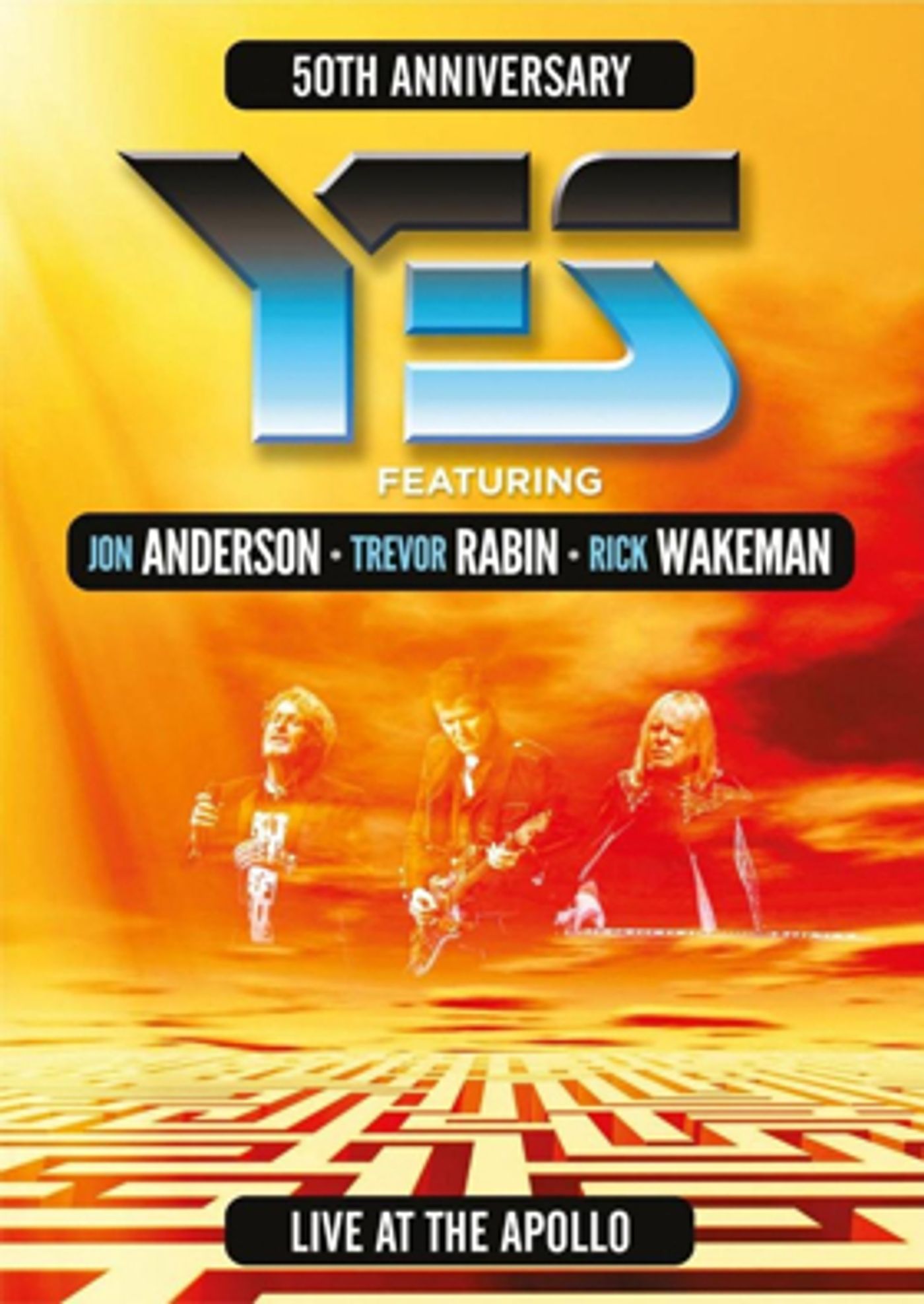 YES Featuring Jon Anderson, Trevor Rabin, & Rick Wakeman Live At The Apollo Arrives on DVD & Blu-Ray September 7  Image