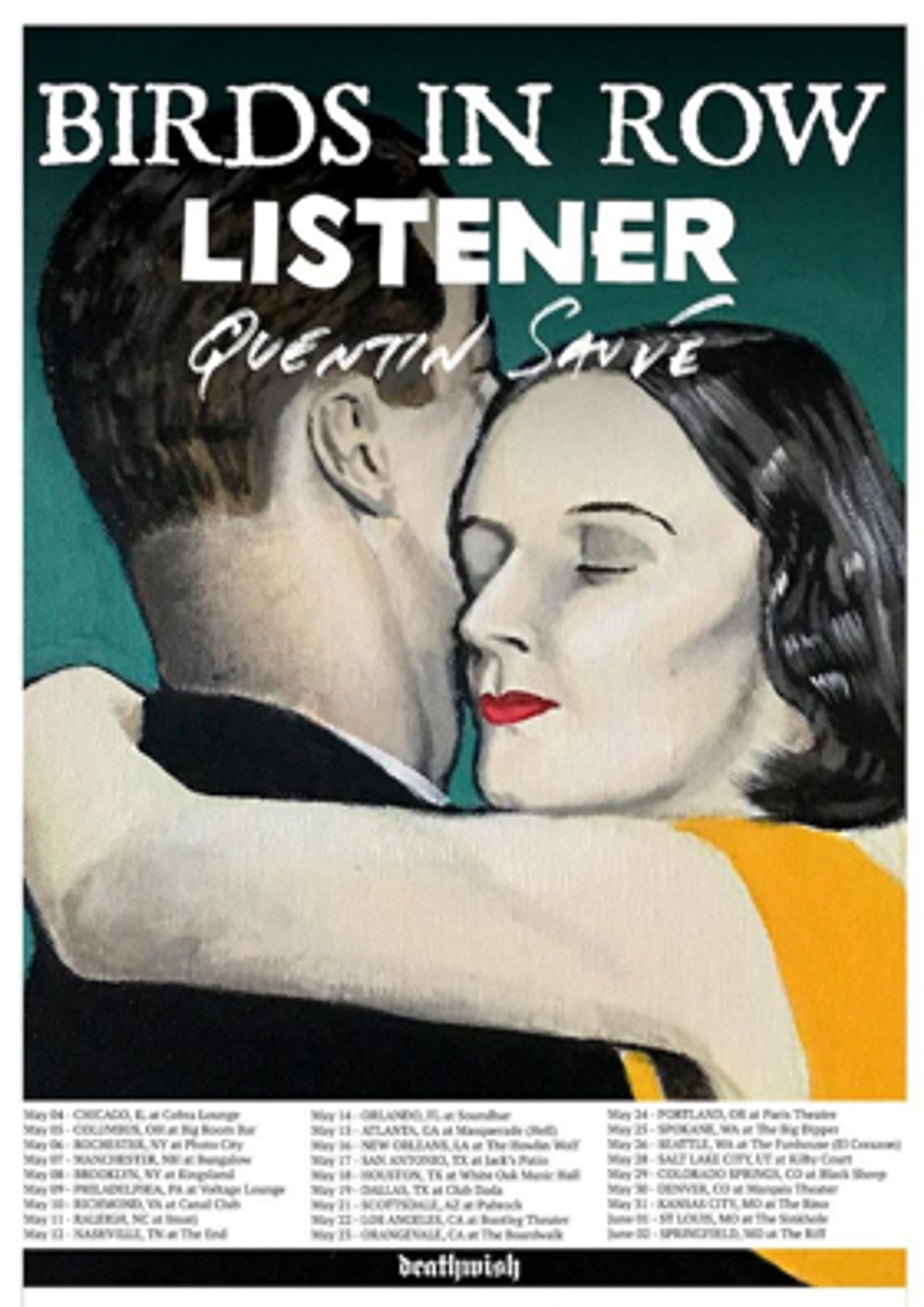 Birds In Row Announce North American Tour Birds In Row Announce North American Tour Image