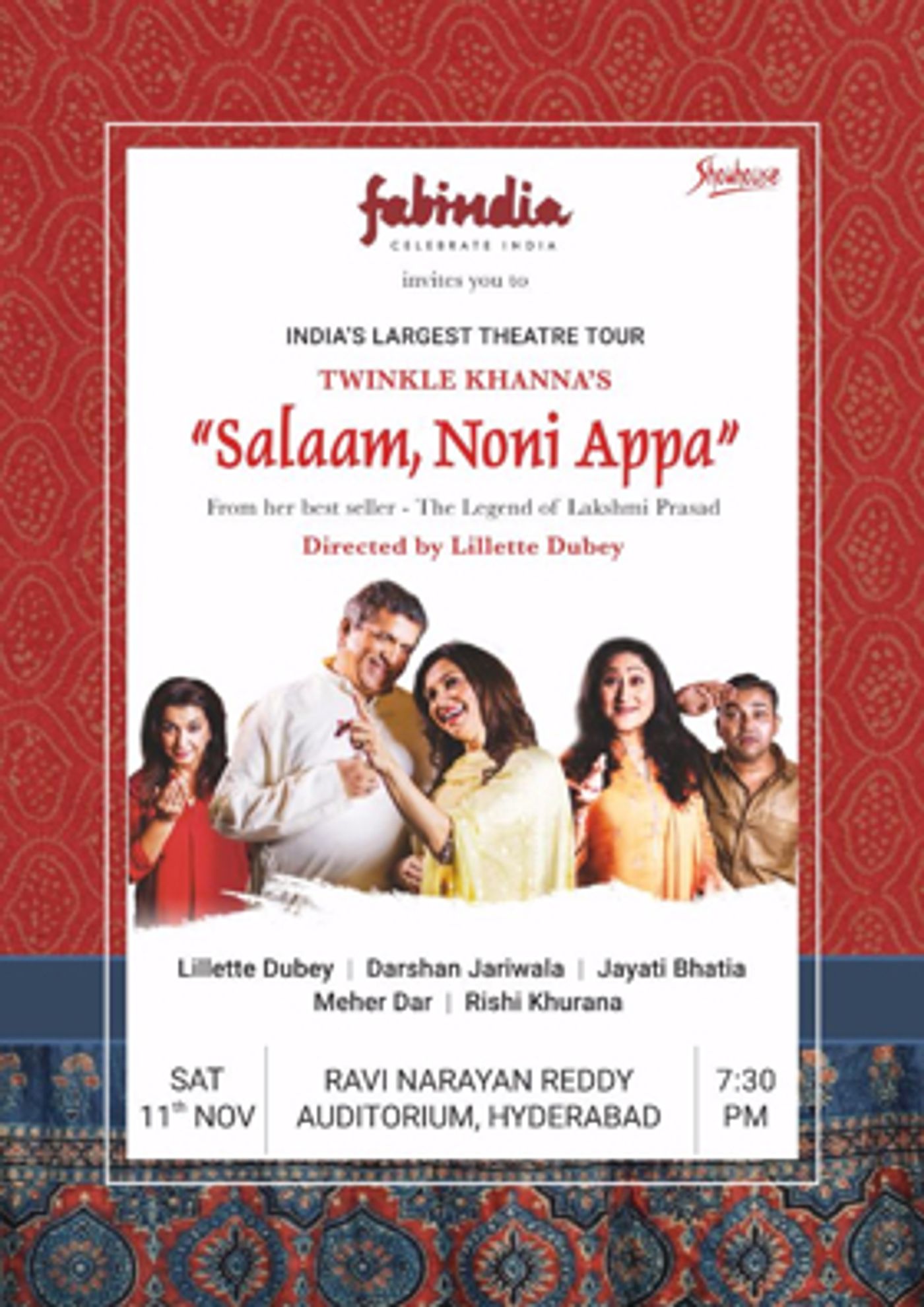 Fabindia Presents SALAAM NONI APPA  Image