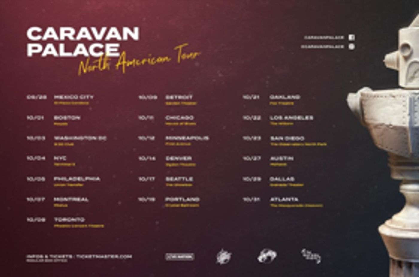 Caravan Palace Announces North American Tour  Image
