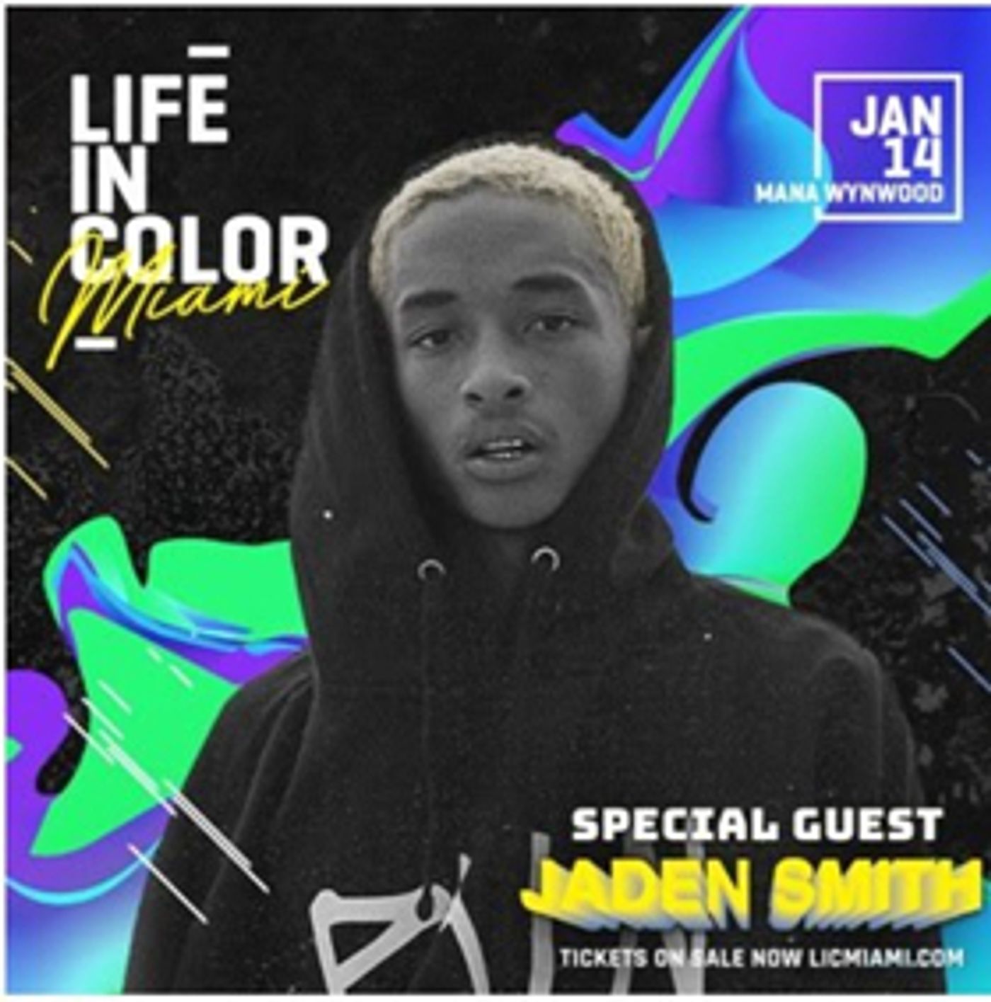 Jaden Smith to Join 'Life In Color Miami' wiht Zedd, 21 Savage  Image