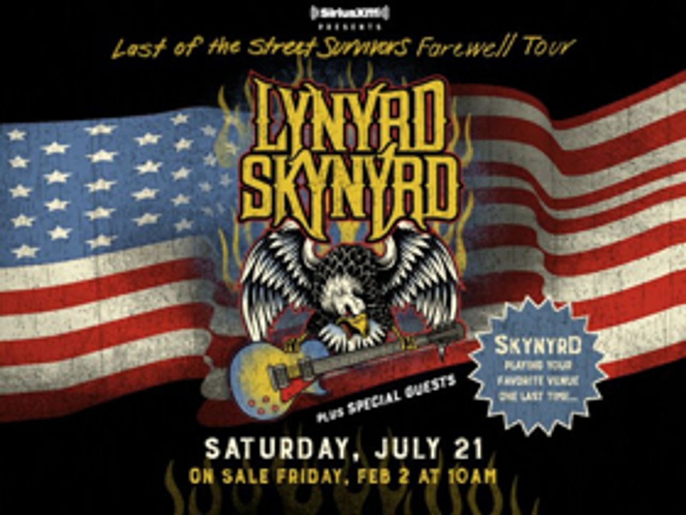 Lynyrd Skynyrd's Farewell Tour Comes to Bethel Woods Lynyrd Skynyrd's Farewell Tour Comes to Bethel Woods Image
