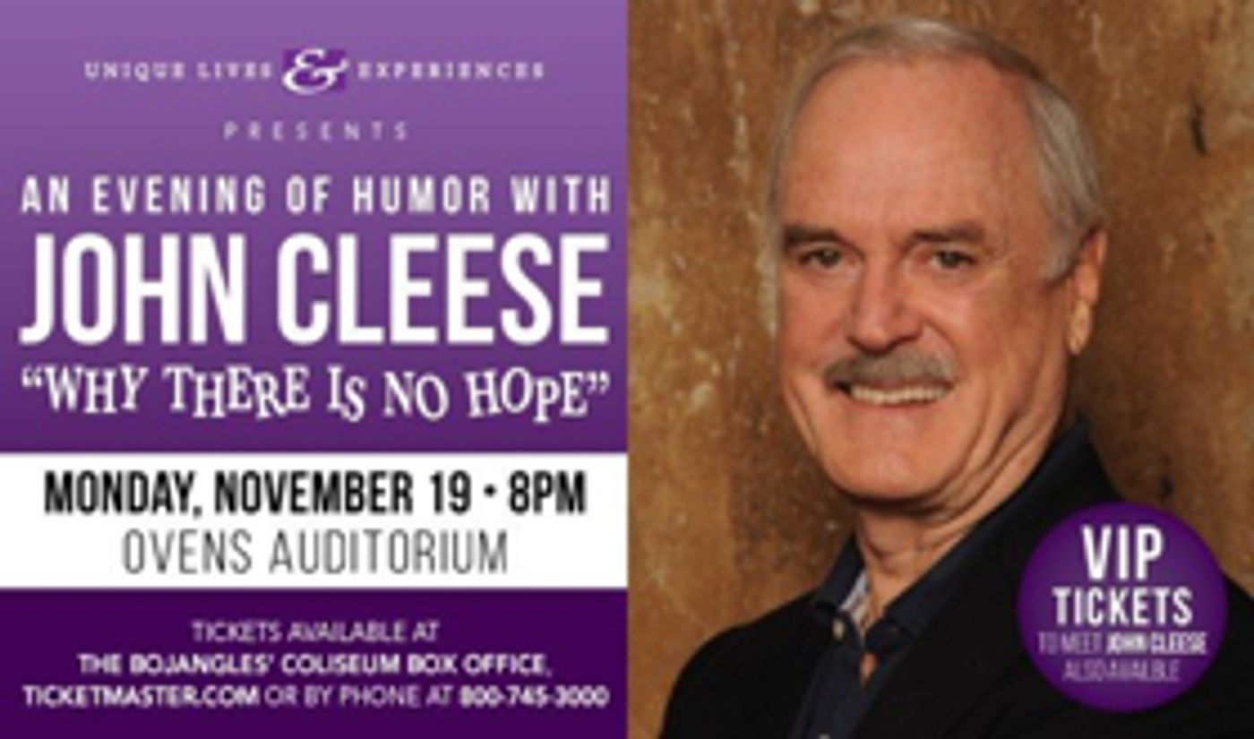 An Evening Of Humor With John Cleese Comes To Ovens Auditorium Nov. 19  Image