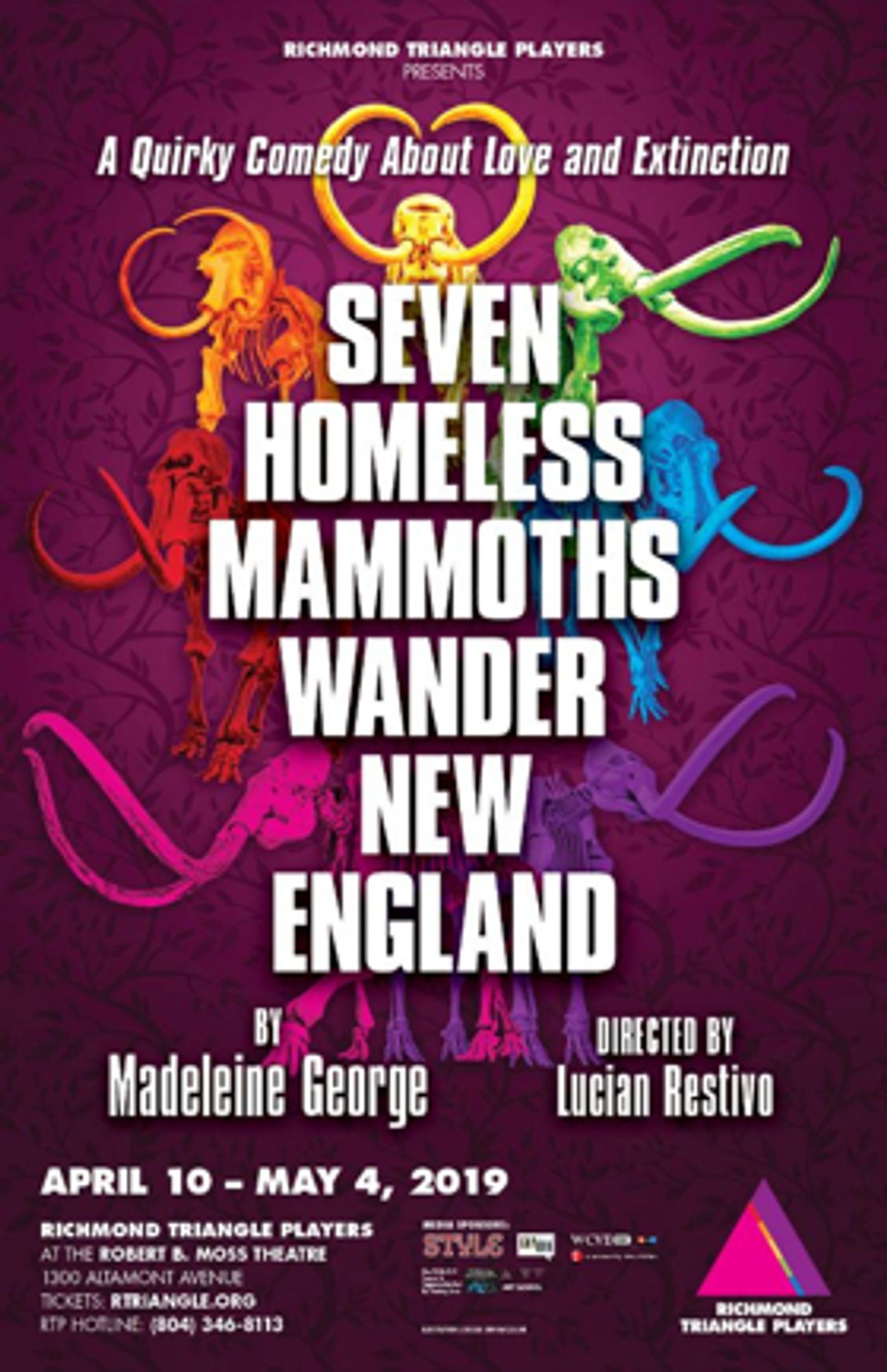 RTP Hosts Virgina Premiere Of SEVEN HOMELESS MAMMOTHS WANDER NEW ENGLAND  Image