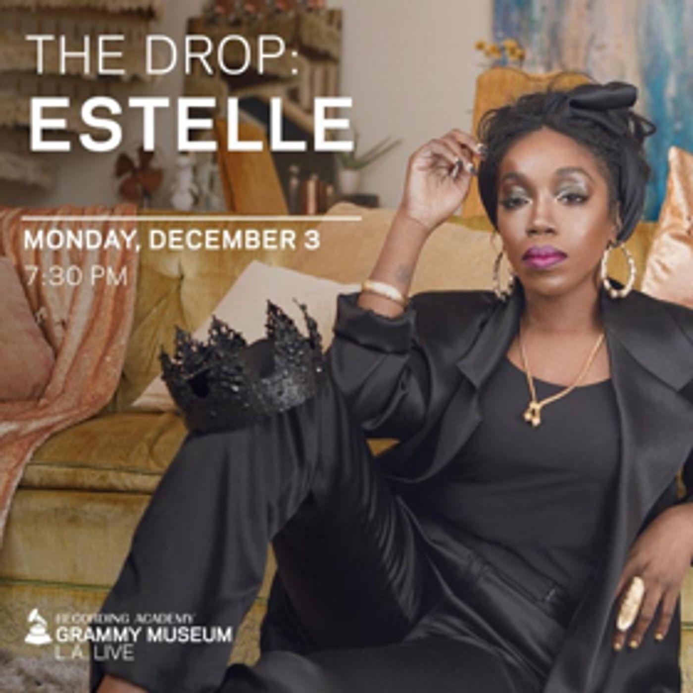 An Intimate Conversation and Performance by Estelle at The GRAMMY Museum 12/3 An Intimate Conversation and Performance by Estelle at The GRAMMY Museum 12/3 Image