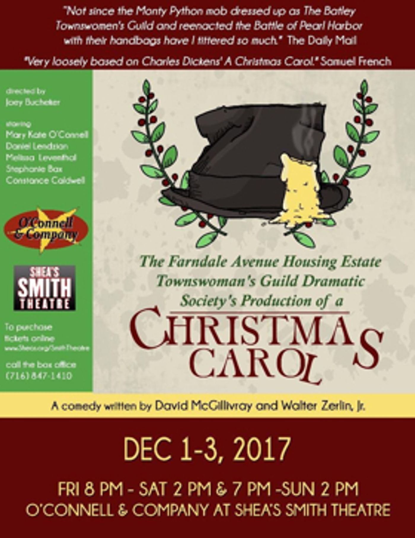 FARNDALE CHRISTMAS CAROL at She's Smith Opens 12/1  Image