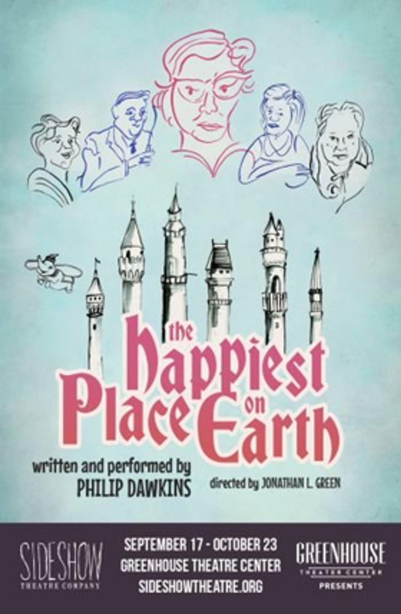 Meet The Cast Of HAPPIEST PLACE ON EARTH By Philip Dawkins Meet The Cast Of HAPPIEST PLACE ON EARTH By Philip Dawkins Image