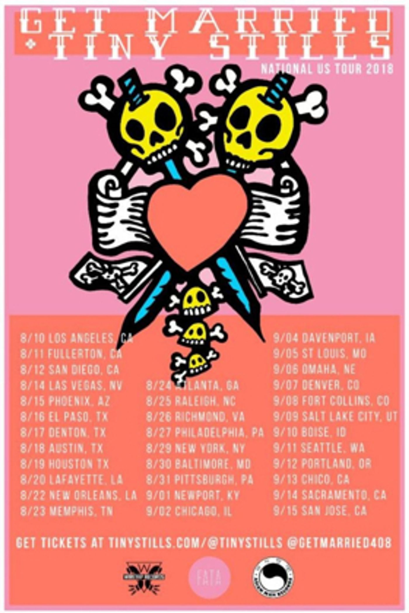 Tiny Stills Announces Summer Tour With Get Married Tiny Stills Announces Summer Tour With Get Married Image