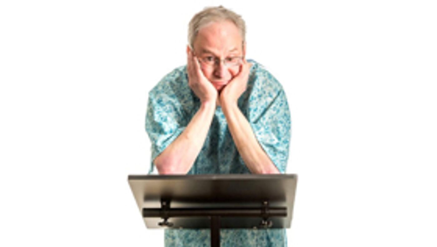 Review: AN UNHEALTHY MAN LECTURES YOU ON MEDICAL ISSUES Presented by Uncle Slappy Productions at Capital Fringe  Image