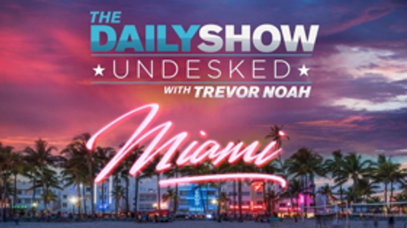 THE DAILY SHOW WITH TREVOR NOAH Heads to Florida to Cover Midterm Elections THE DAILY SHOW WITH TREVOR NOAH Heads to Florida to Cover Midterm Elections Image
