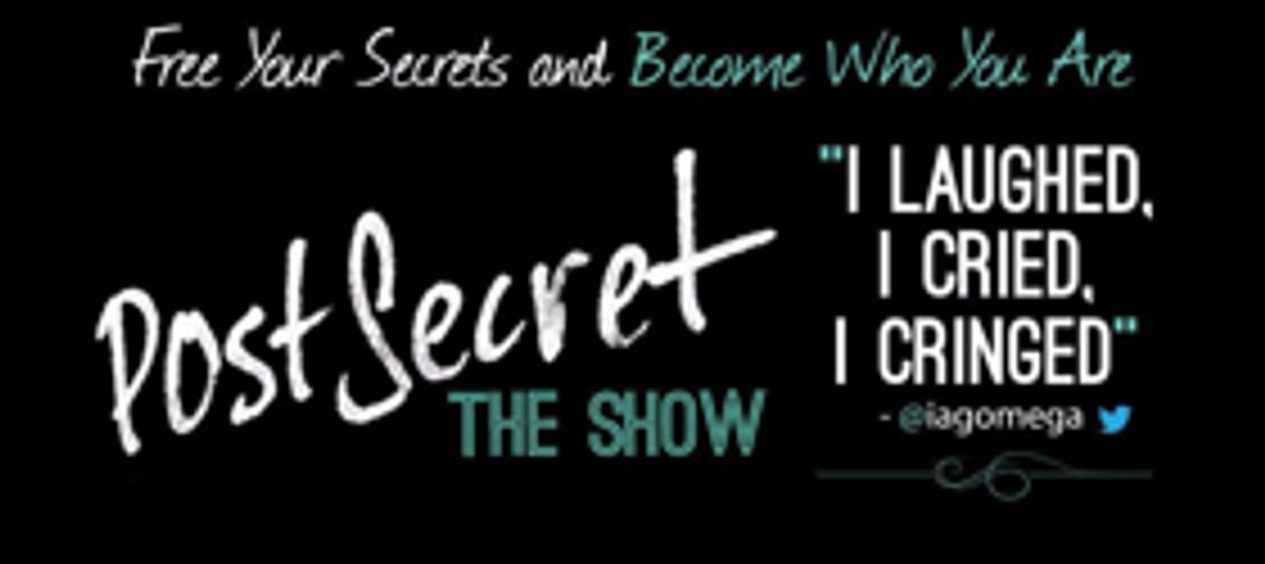 POSTSECRET: THE SHOW Returns to Milwaukee  Image