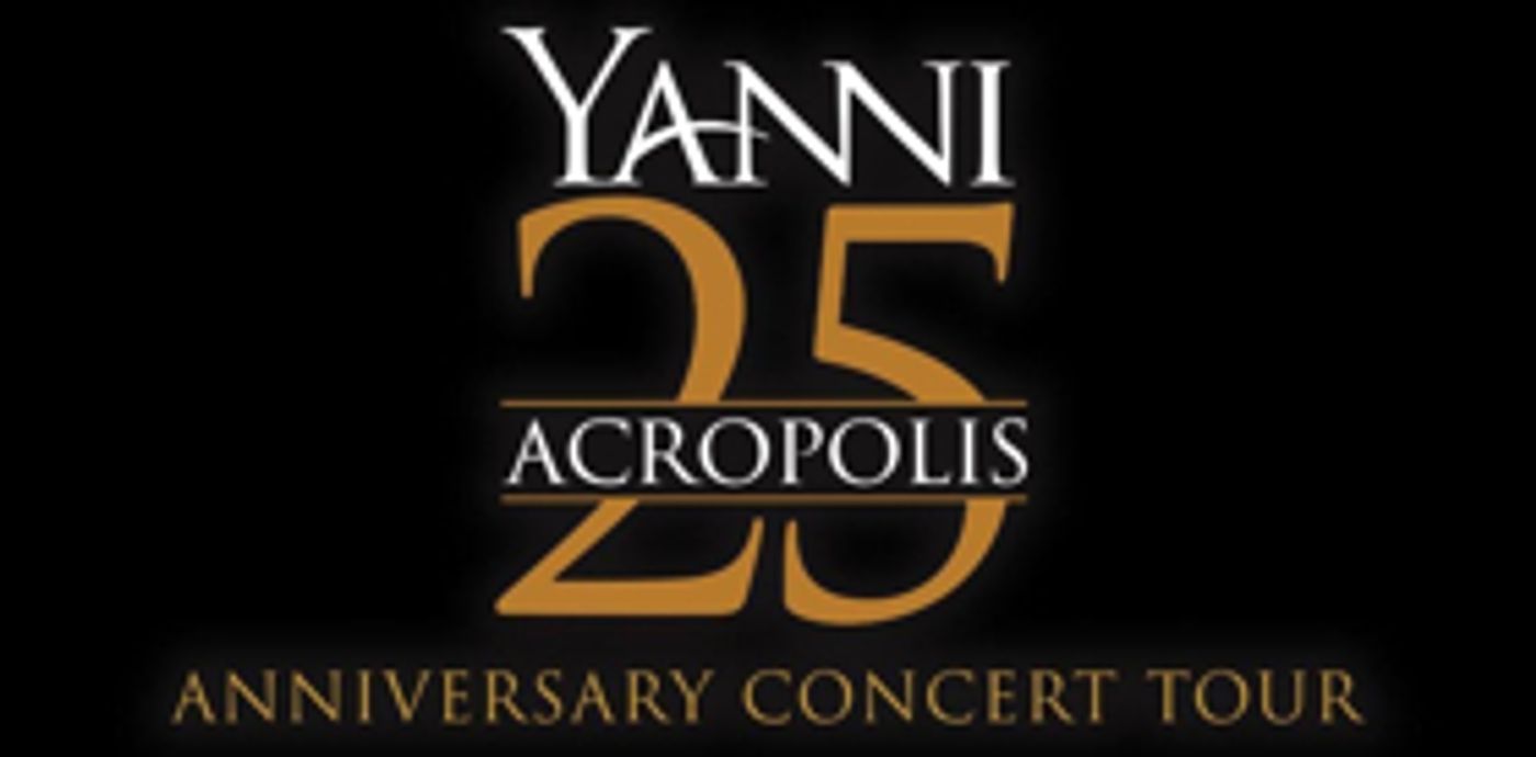 Yanni To Celebrate The 25th Anniversary of LIVE AT THE ACROPOLIS Concert with Expansive Tour  Image