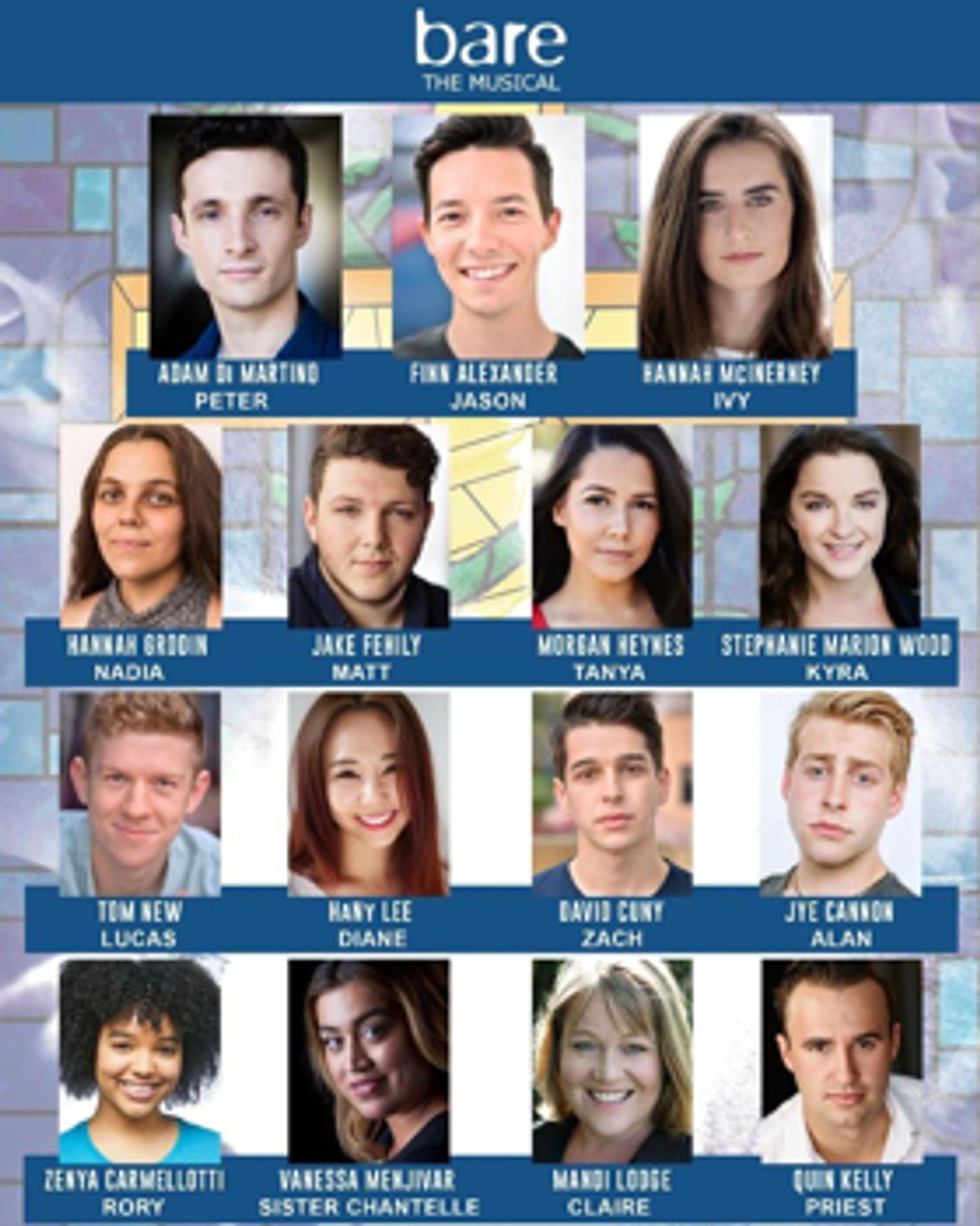 StageArt Announces the Cast for BARE The Musical StageArt Announces the Cast for BARE The Musical Image