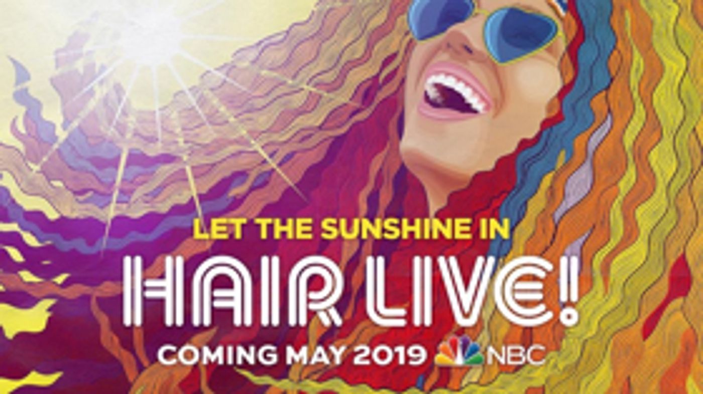 Photo Flash: First Look at Just-Released Promo Art for NBC's HAIR LIVE!  Image