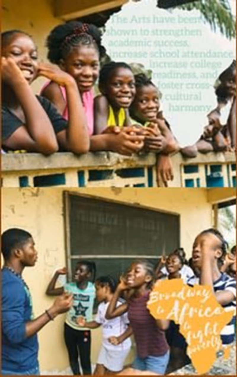 Broadway Artists Connection And International Children's Network Connect To Fight Poverty In Africa Image