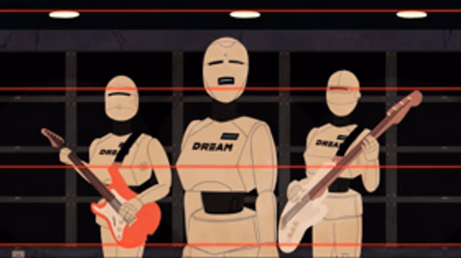 Dream Wife Shares New Single + Animated Video via i-D Image