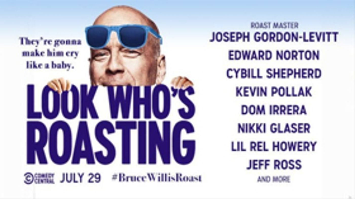 Edward Norton, Cybill Shepard, Kevin Pollak, Dom Irrera, Nikki Glaser, & More Join the Comedy Central Roast of Bruce Willis Edward Norton, Cybill Shepard, Kevin Pollak, Dom Irrera, Nikki Glaser, & More Join the Comedy Central Roast of Bruce Willis Image