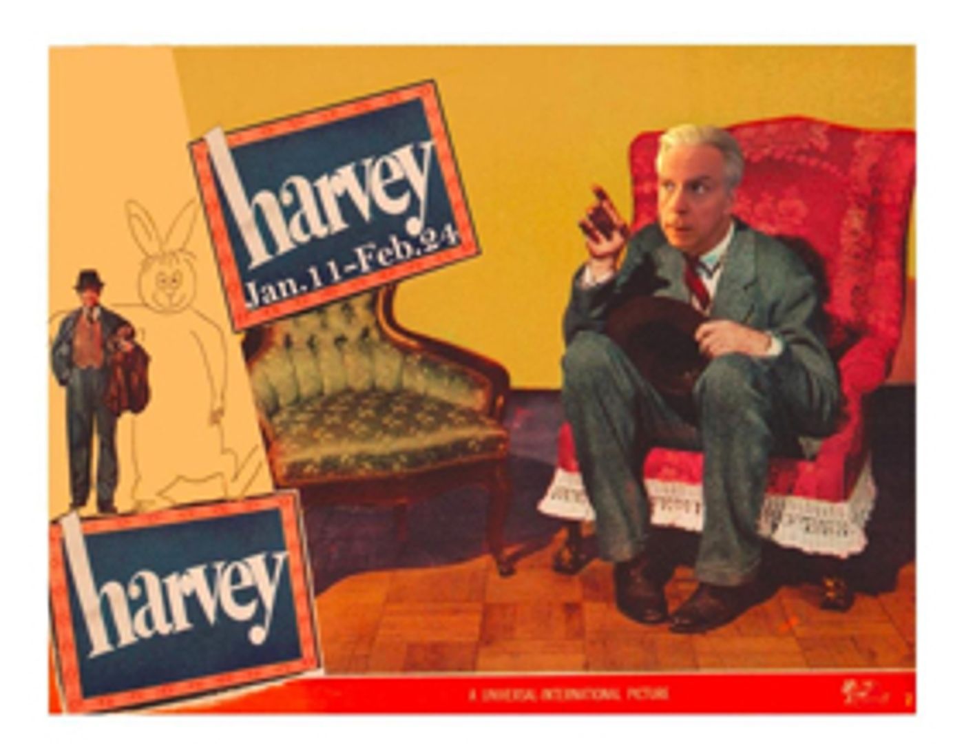 Review: Don Bluth Front Row Theatre Presents HARVEY   Lee Cooley Glows As Elwood P. Dowd  Image