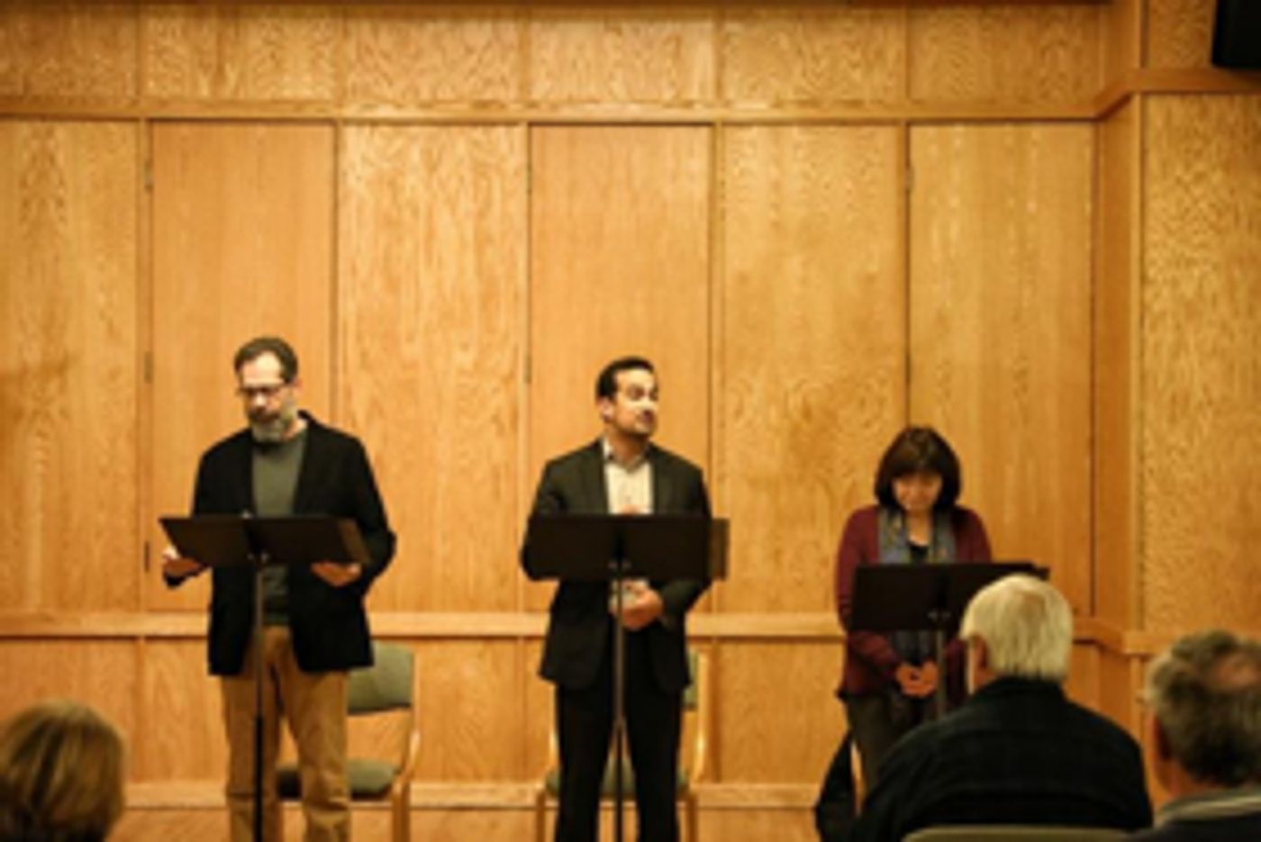 Capacity Crowd Attends Peninsula Players' Reading of GO SAVE YOUR LIFE Capacity Crowd Attends Peninsula Players' Reading of GO SAVE YOUR LIFE Image