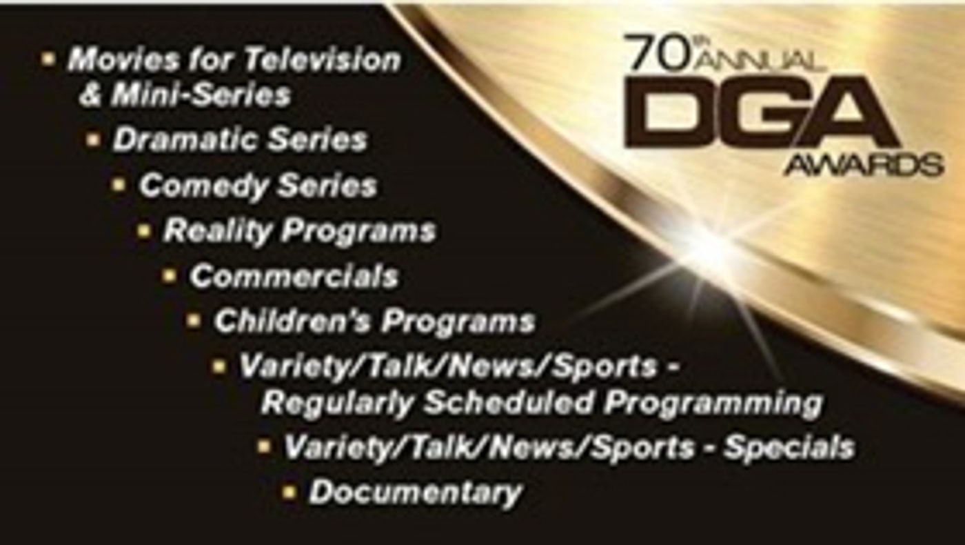 HANDMAID'S TALE, GAME OF THRONES Among Directors Guild Award Nominees; Full List!  Image