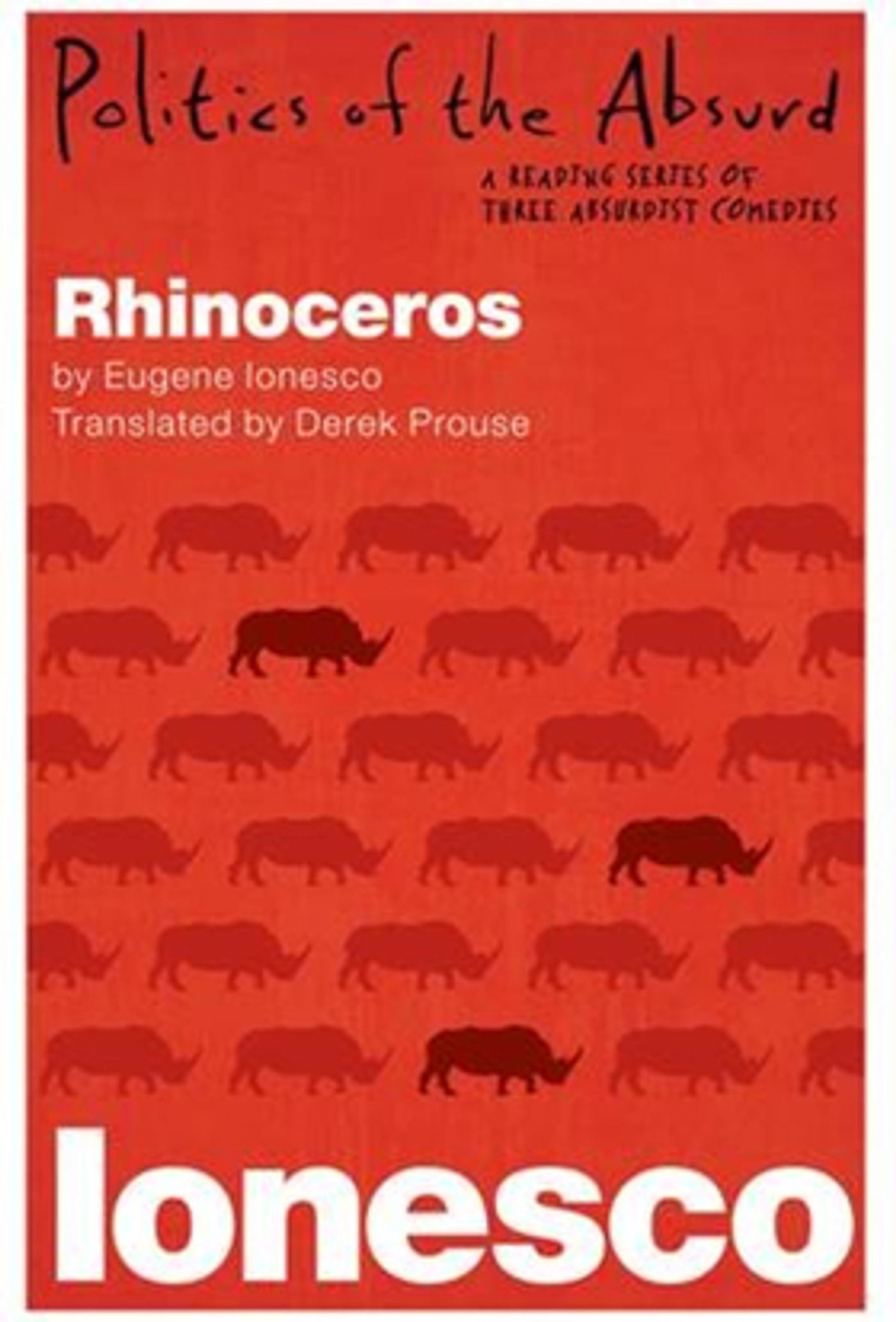 Colby Minife, Daniel K. Isaac, Brian D. Coats, Blake DeLong, Larry Owens, and More Join Reading of RHINOCEROS, First Play In POLITICS OF THE ABSURD Series Colby Minife, Daniel K. Isaac, Brian D. Coats, Blake DeLong, Larry Owens, and More Join Reading of RHINOCEROS, First Play In POLITICS OF THE ABSURD Series Image