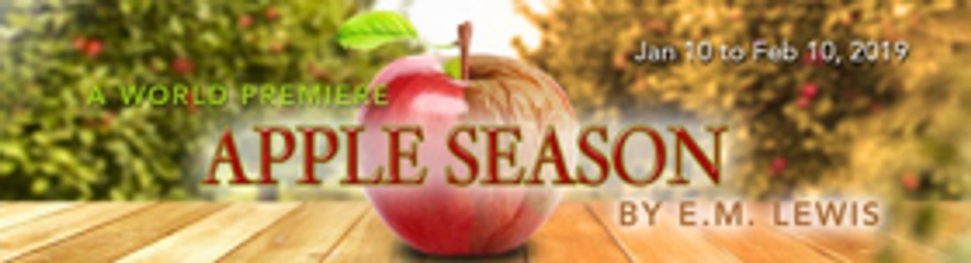 New Jersey Repertory Company Presents APPLE SEASON New Jersey Repertory Company Presents APPLE SEASON Image
