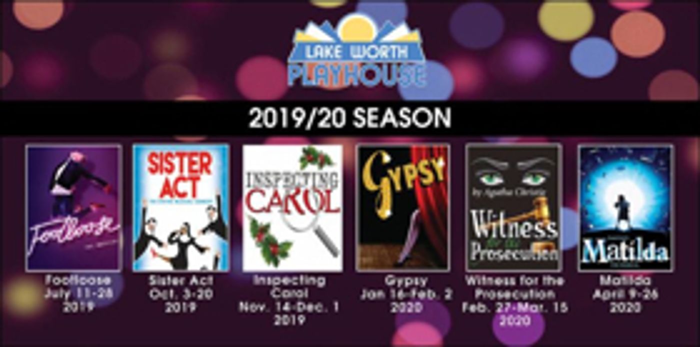 Lake Worth Playhouse Announces its 2019/20 Season - MATILDA, FOOTLOOSE, and More!  Image
