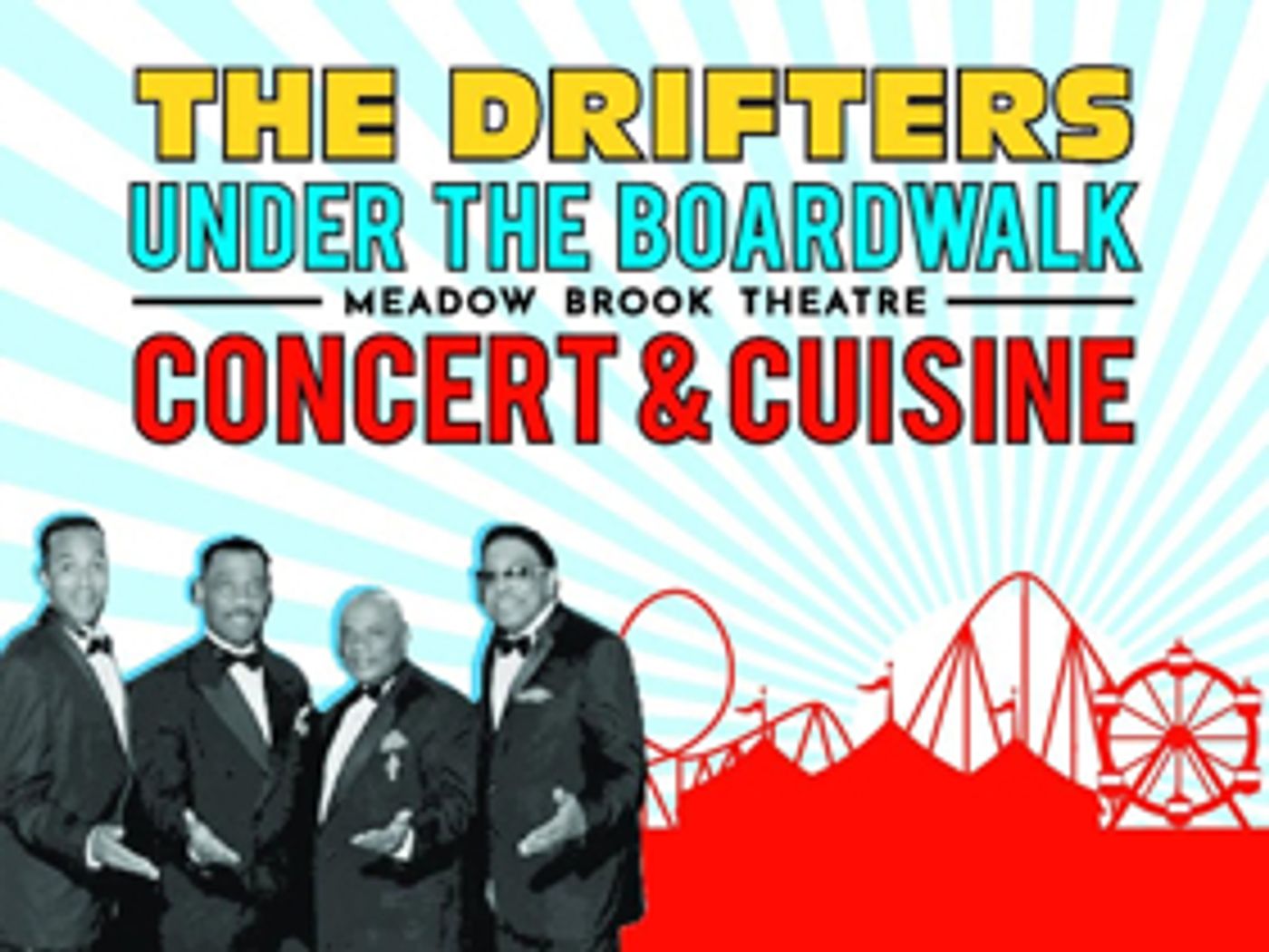 Tickets on Sale Now for The Drifters Live at Meadow Brook Theatre Tickets on Sale Now for The Drifters Live at Meadow Brook Theatre Image