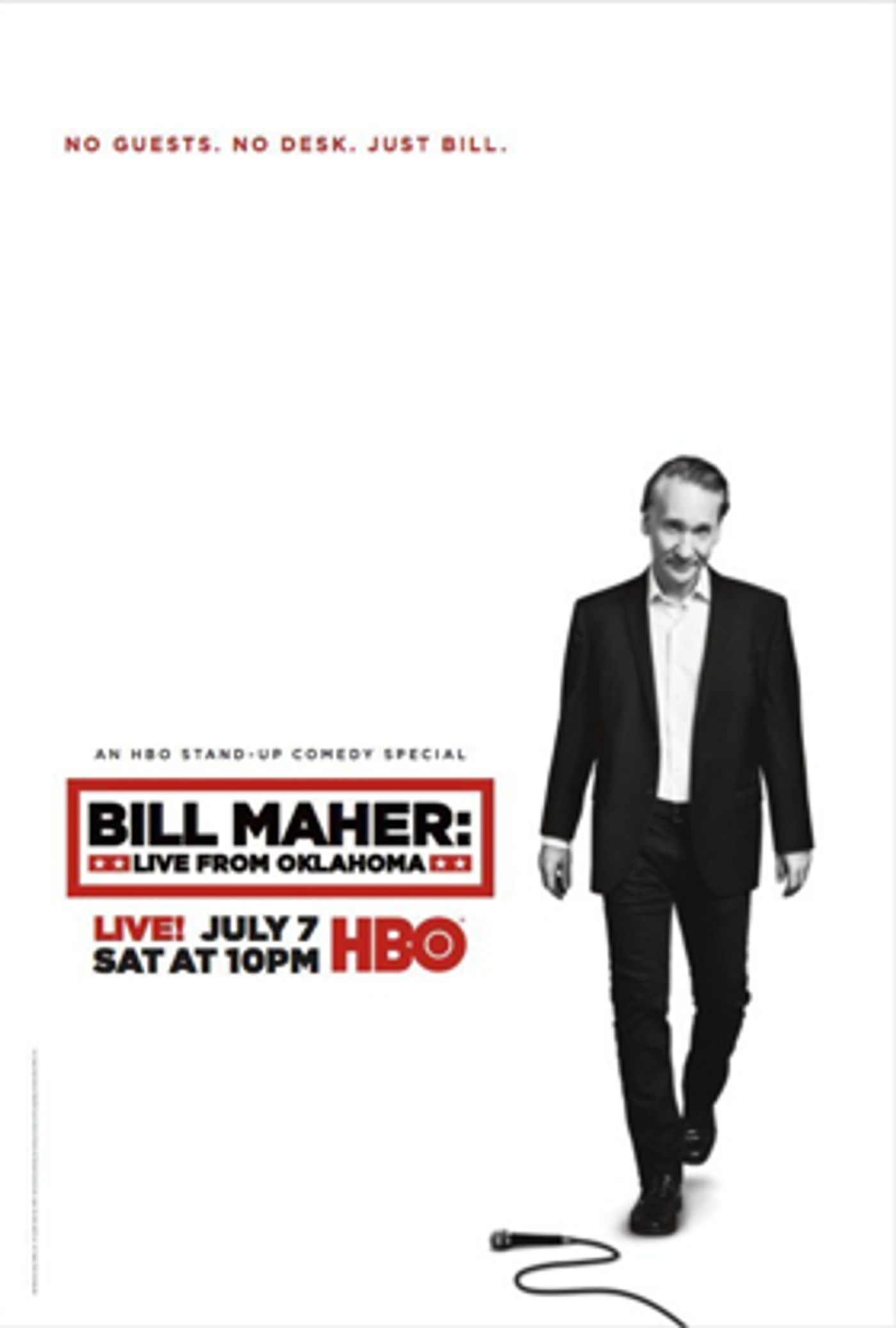 HBO Stand-up Special BILL MAHER: LIVE FROM OKLAHOMA Available for Digital Download August 6  Image