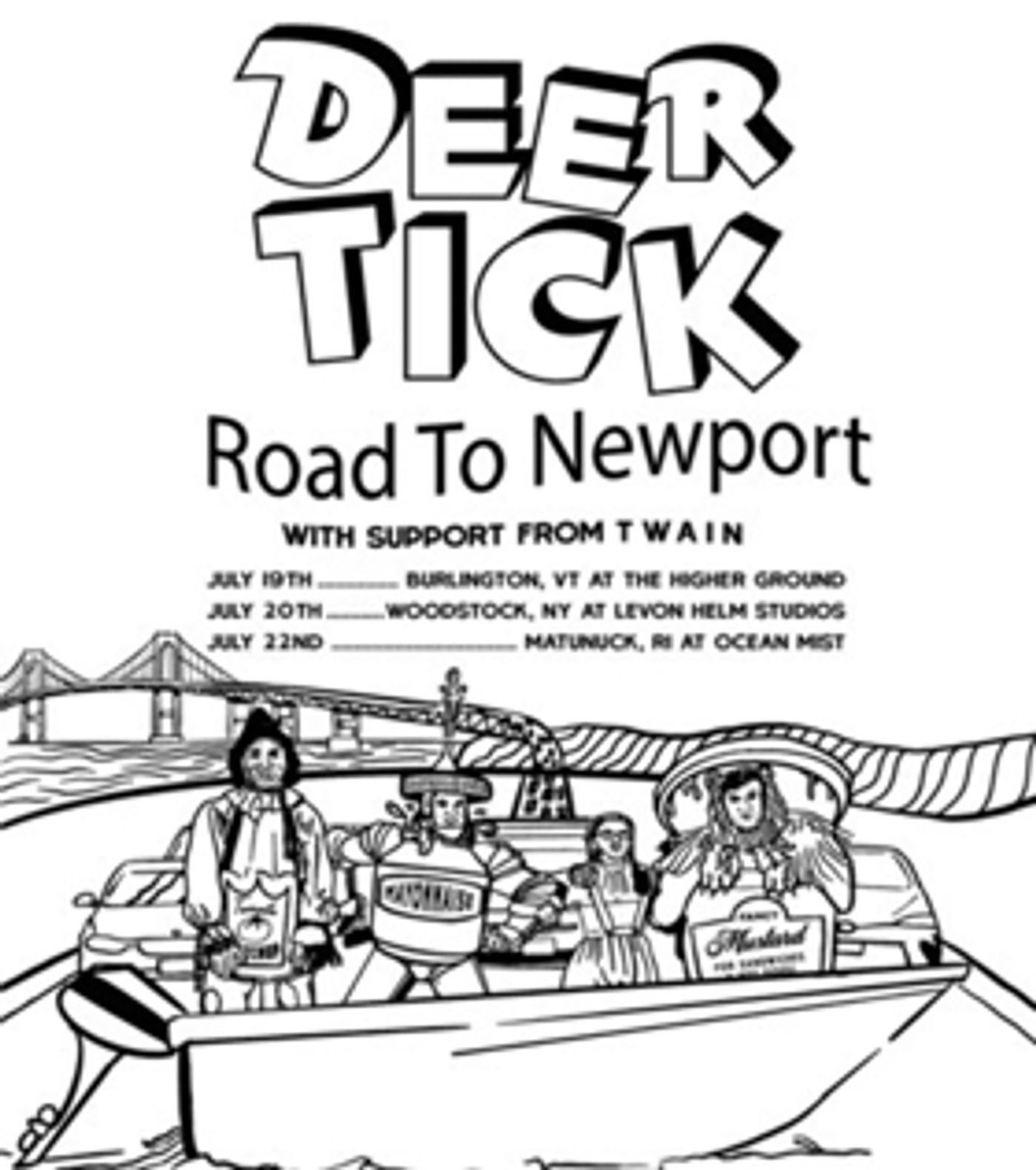 Twain Announces Tour Dates with Deer Tick  Image
