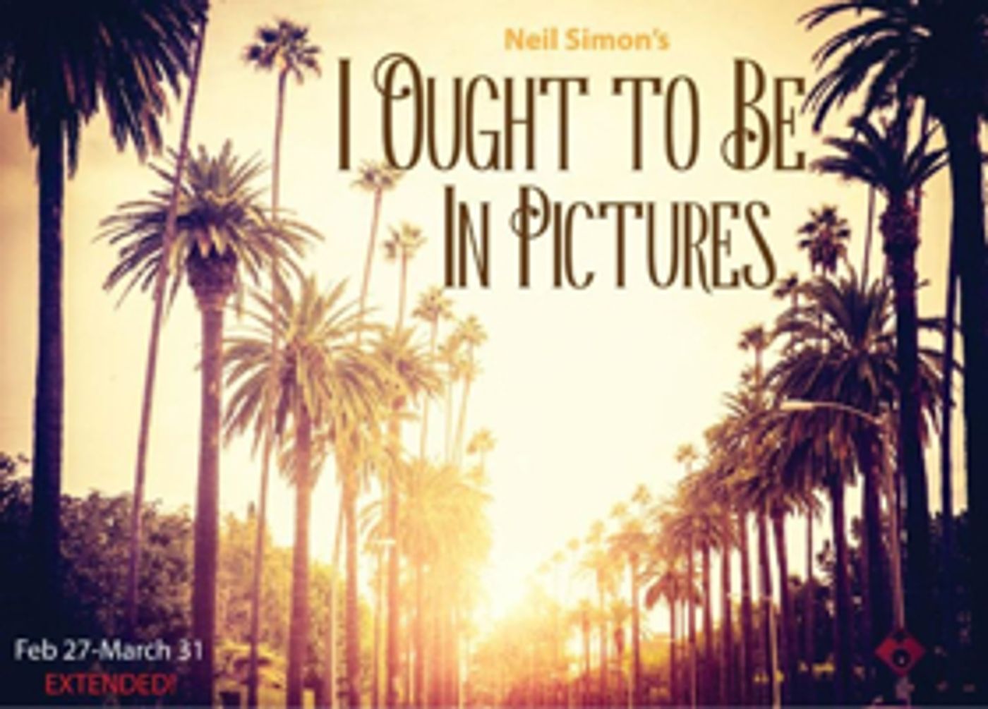 Act II Playhouse In Ambler Presents Neil Simon's I OUGHT TO BE IN PICTURES  Image