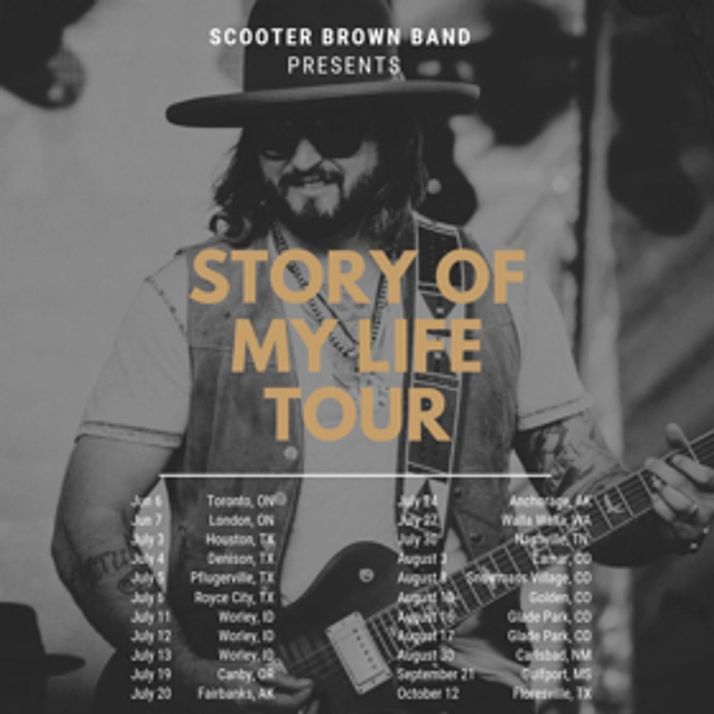 Scooter Brown Band Announces 'Story of My Life Tour'  Image