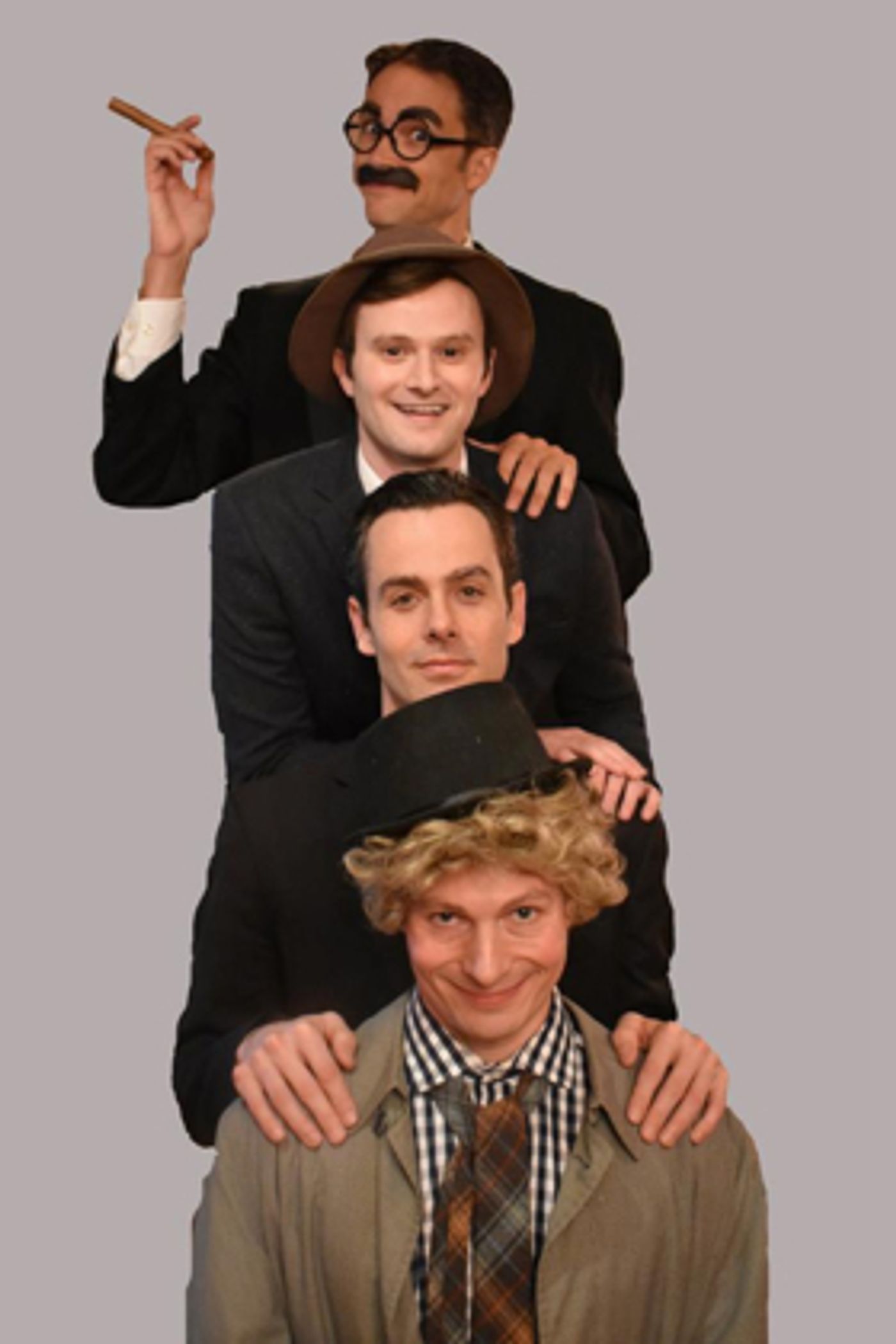 Review: MINNIE'S BOYS Returns to the Stage Celebrating the Early Years of the Mischievous Marx Brothers  Image