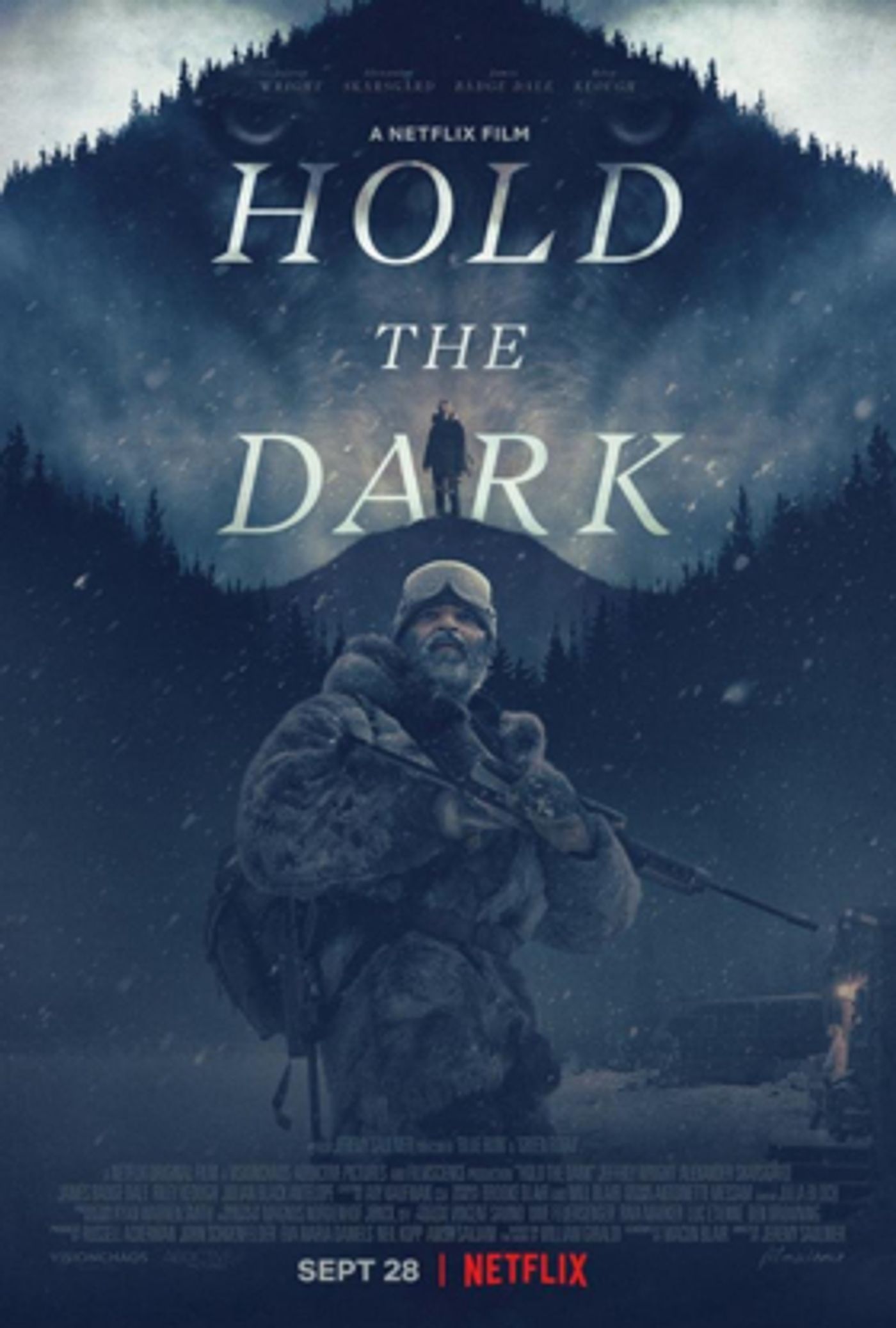Key Art Debuts for HOLD THE DARK, a Netflix Film Starring Jeffrey Wright, Alexander Skarsgård, Riley Keough  Image