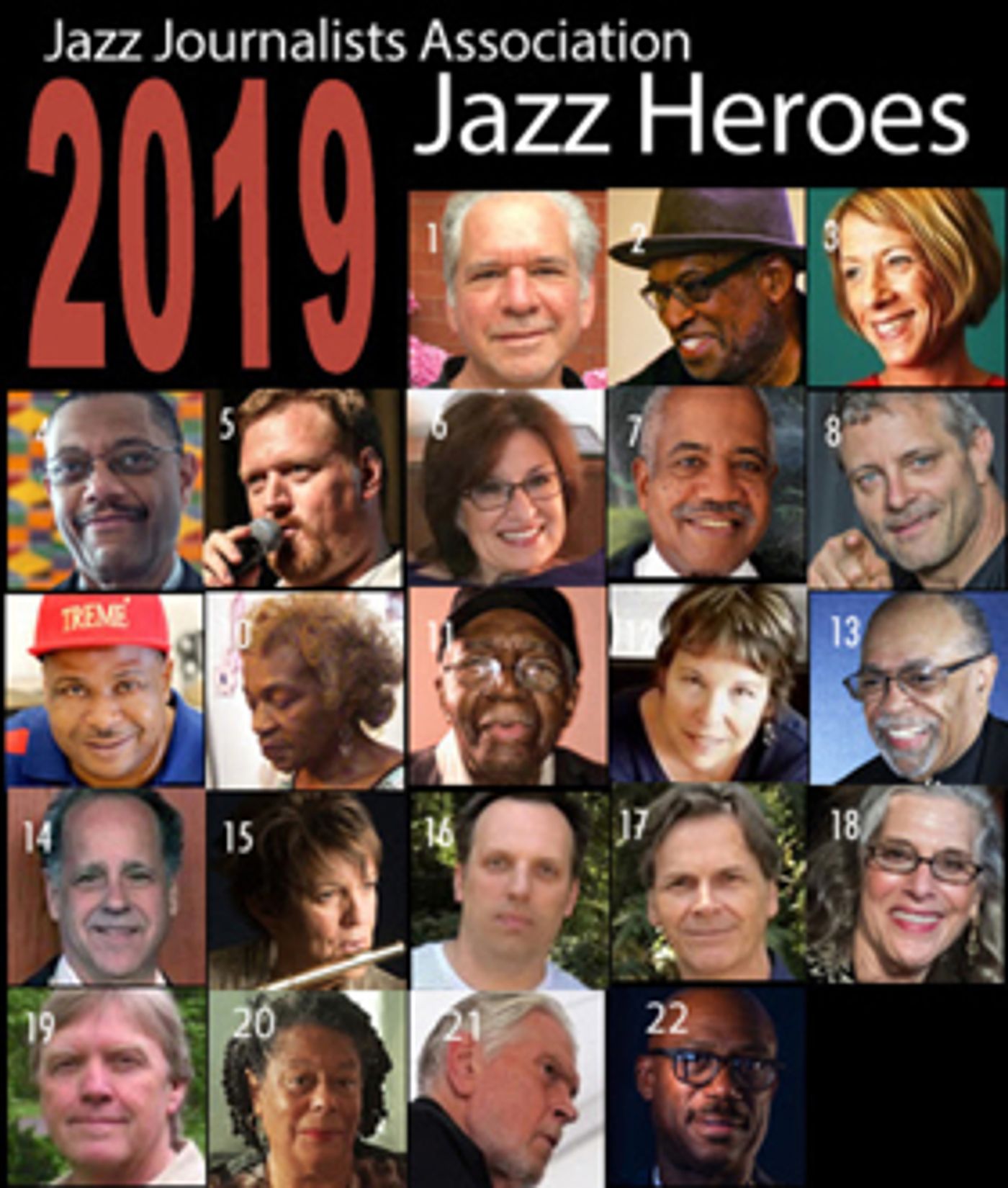 Jazz Journalists Association Announces 2019 Jazz Heroes Jazz Journalists Association Announces 2019 Jazz Heroes Image