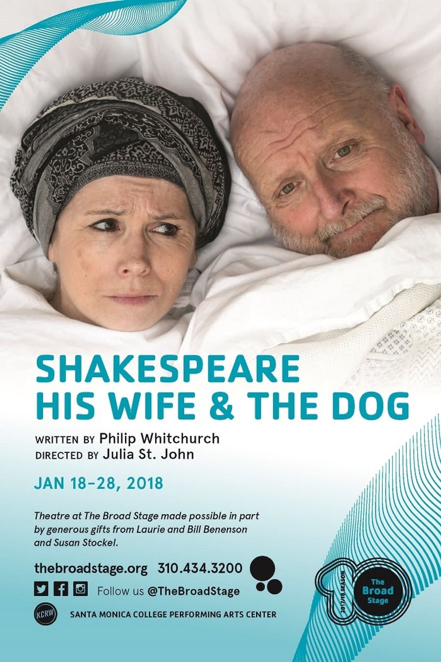 A Shakespeare Gift for the Holidays: SHAKESPEARE HIS WIFE AND THE DOG at The Broad Stage Image