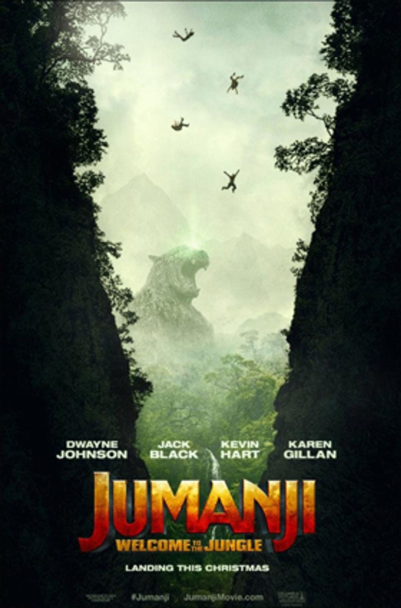 JUMANJI Is Projected Front Runner In Weekend Box Office Race JUMANJI Is Projected Front Runner In Weekend Box Office Race Image