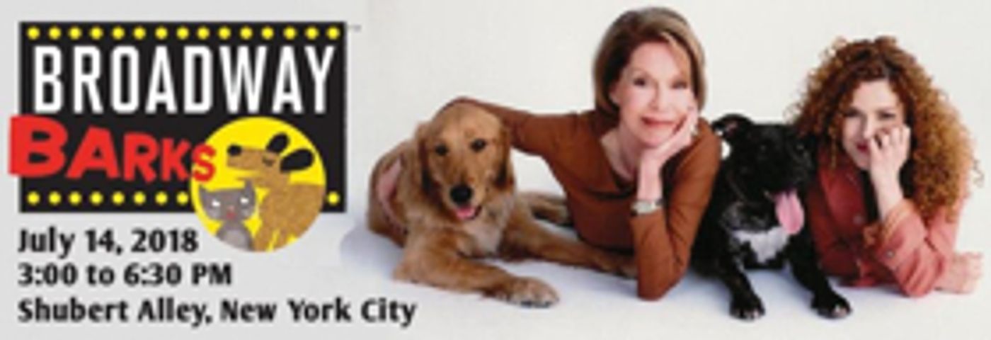 Stars From MEAN GIRLS, THE BAND'S VISIT, DEAR EVAN HANSEN, and to Turn Out Today for Broadway Barks!  Image